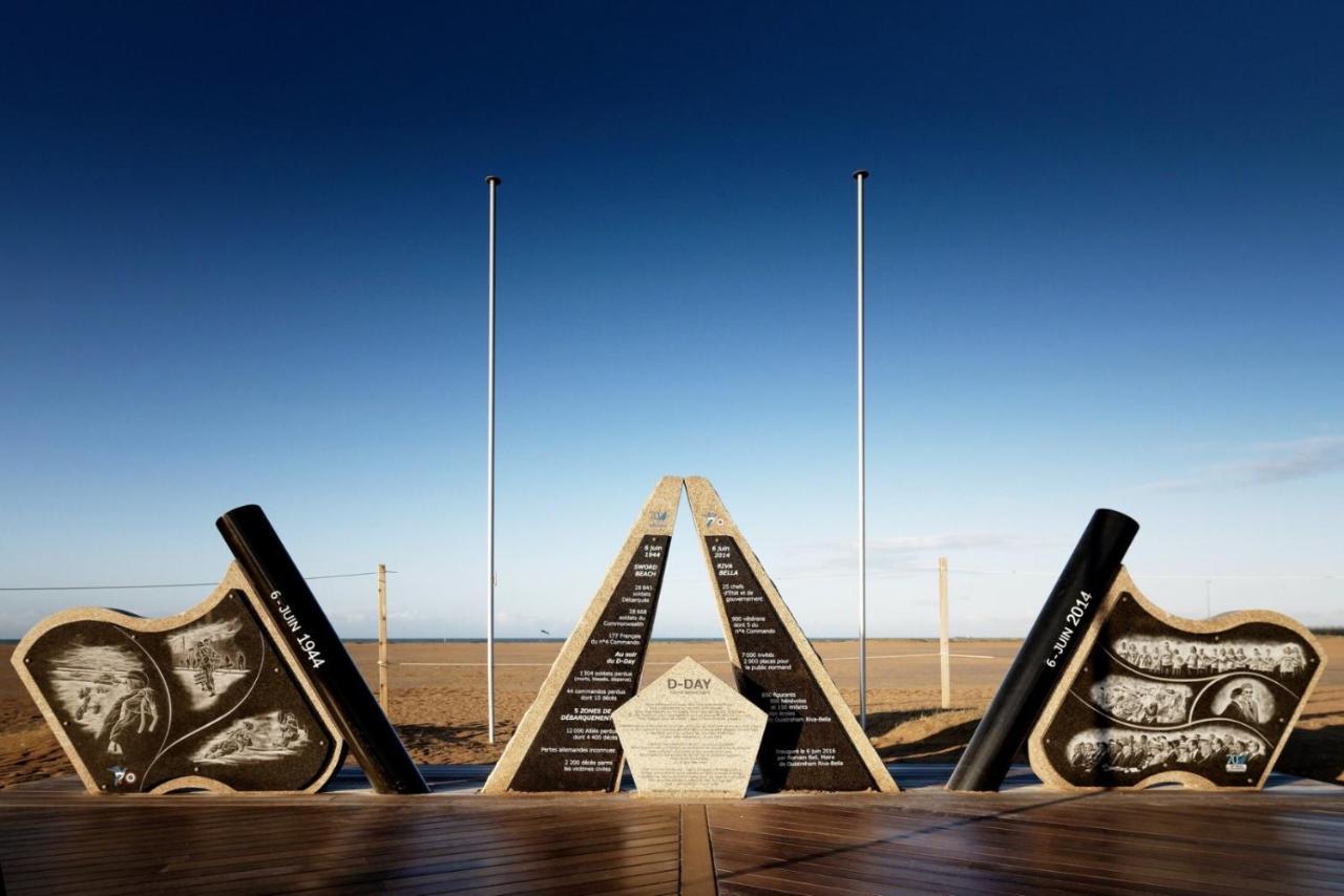 Le Luxe & Votre Vue Mer A Ouistreham Riva Bella Zewnętrze zdjęcie